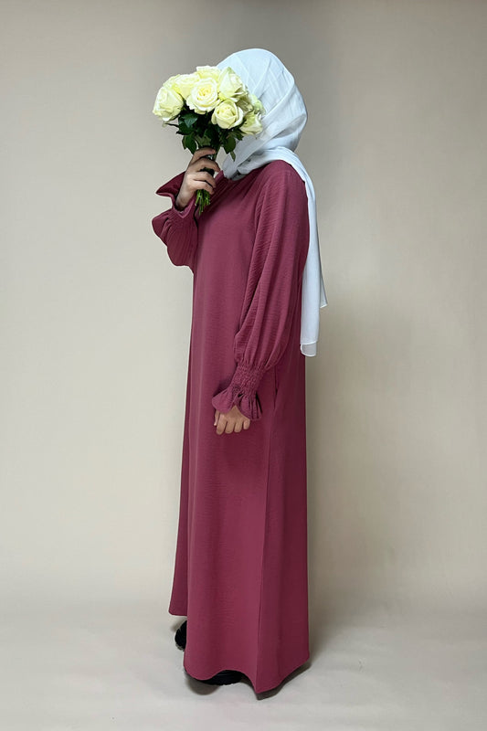 Naia Abaya maroon