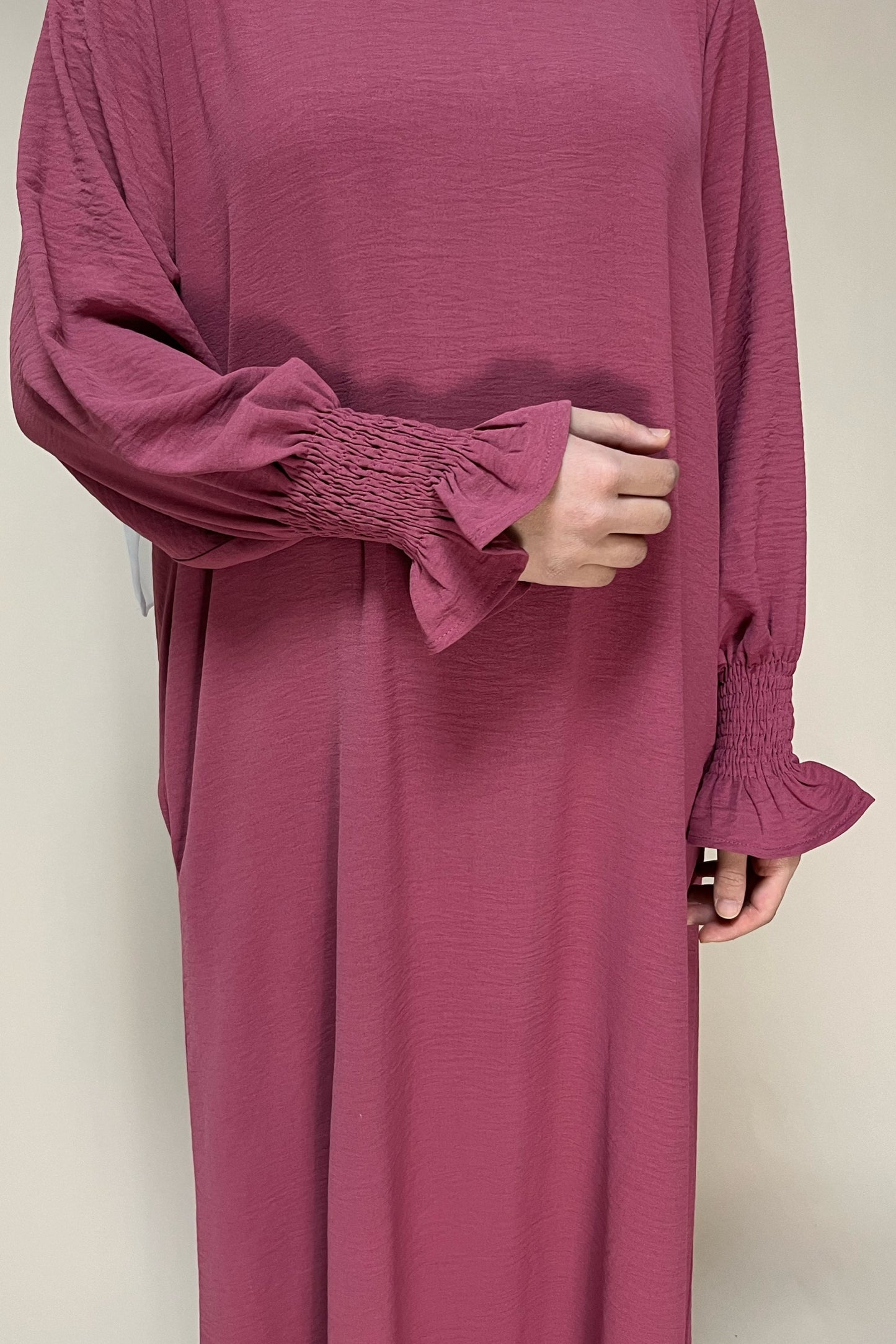 Naia Abaya maroon