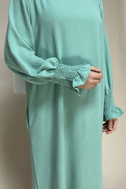 Naia Abaya mint green