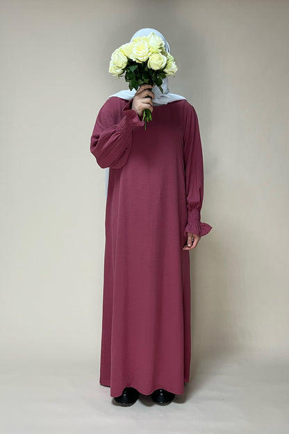 Naia Abaya maroon