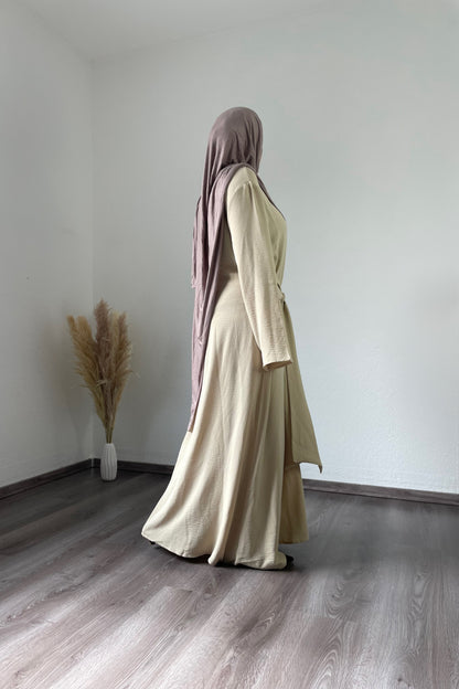 Sara Abaya beige