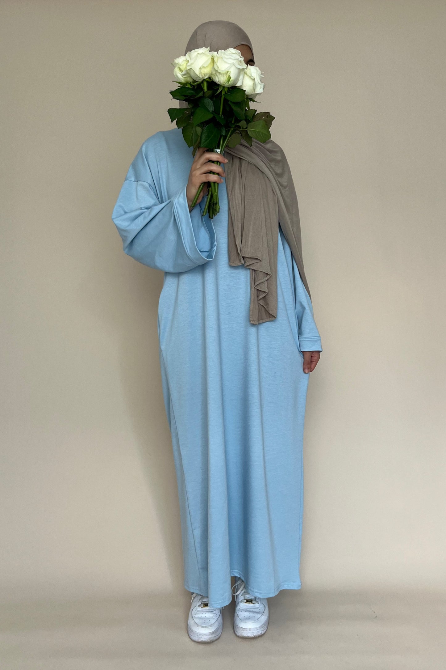 Jamila Abaya Sky blue