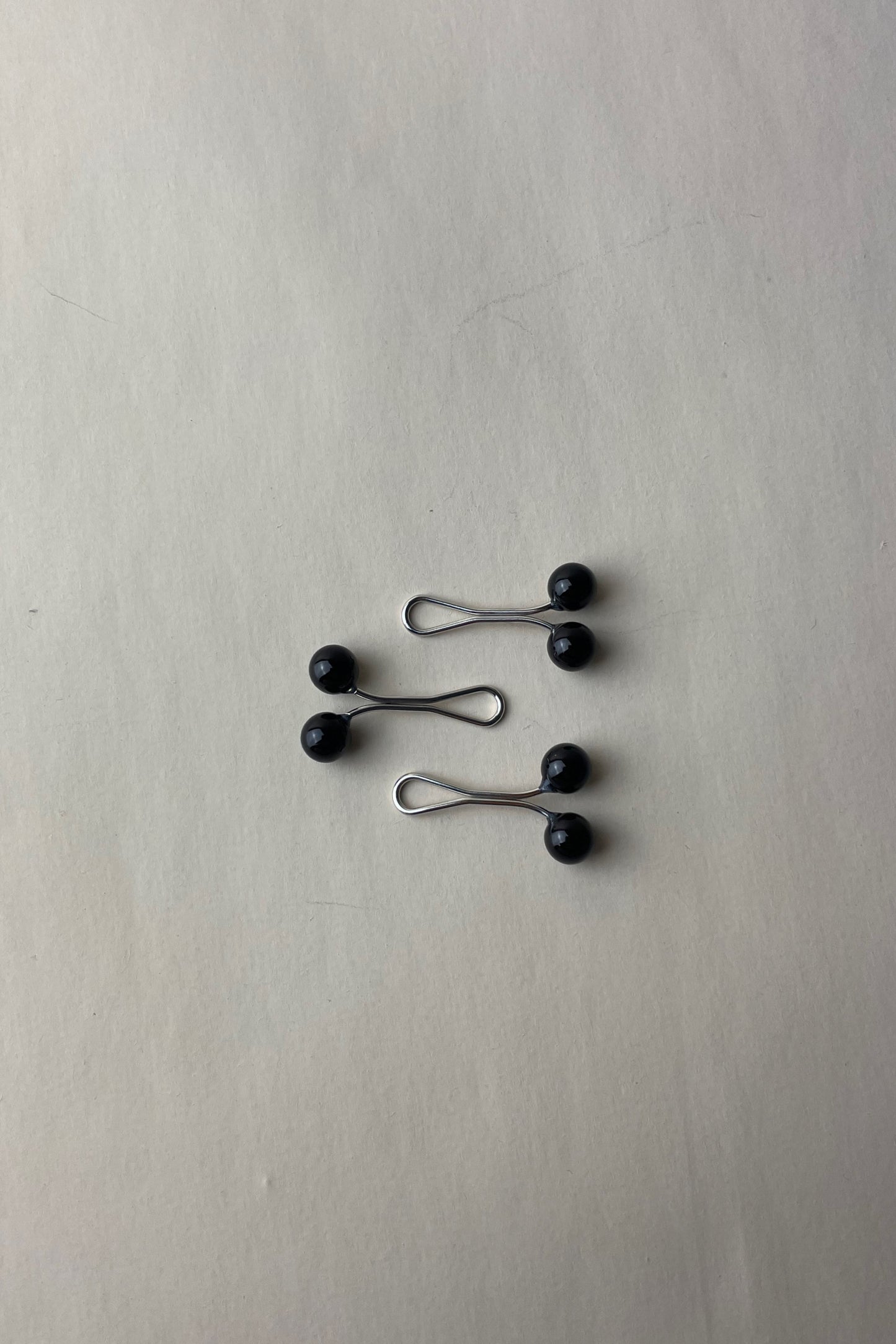 Hijab pin schwarz 3x