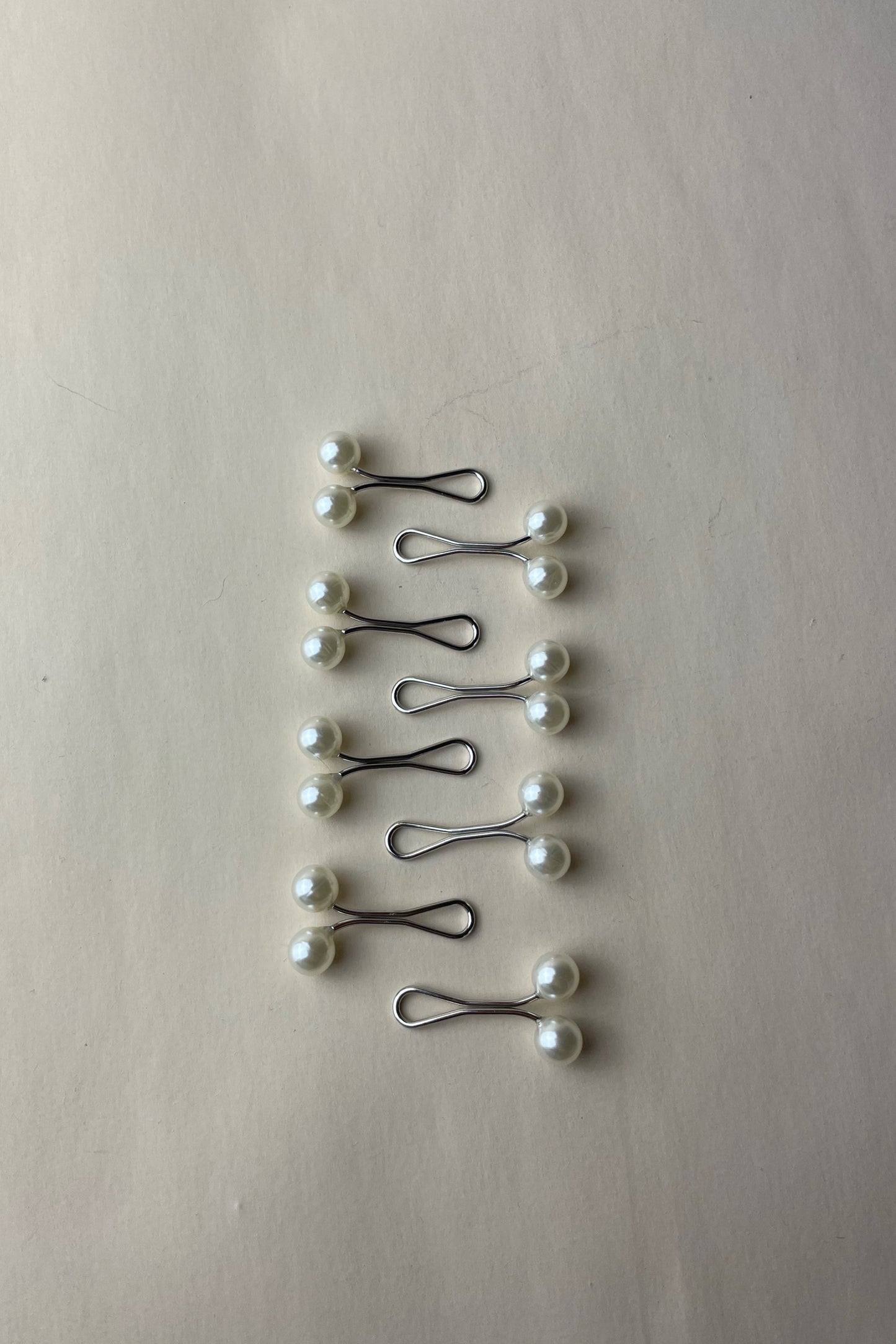 Hijab pin weiß 3x