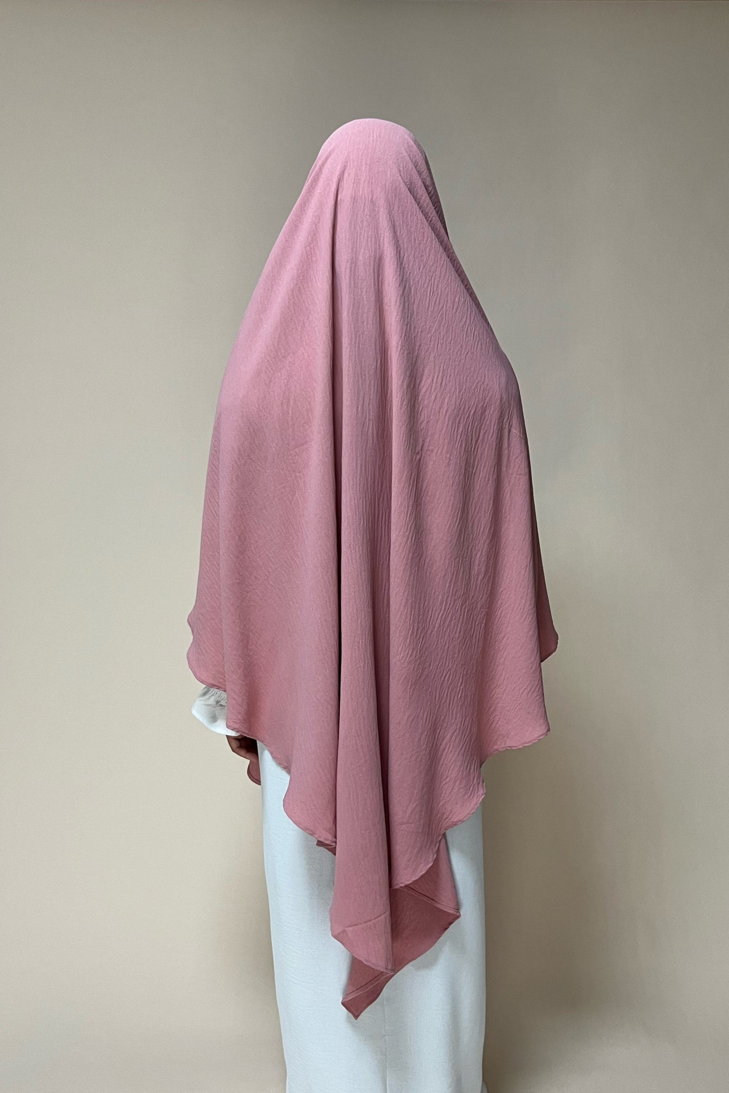 Khimar einlagig pink