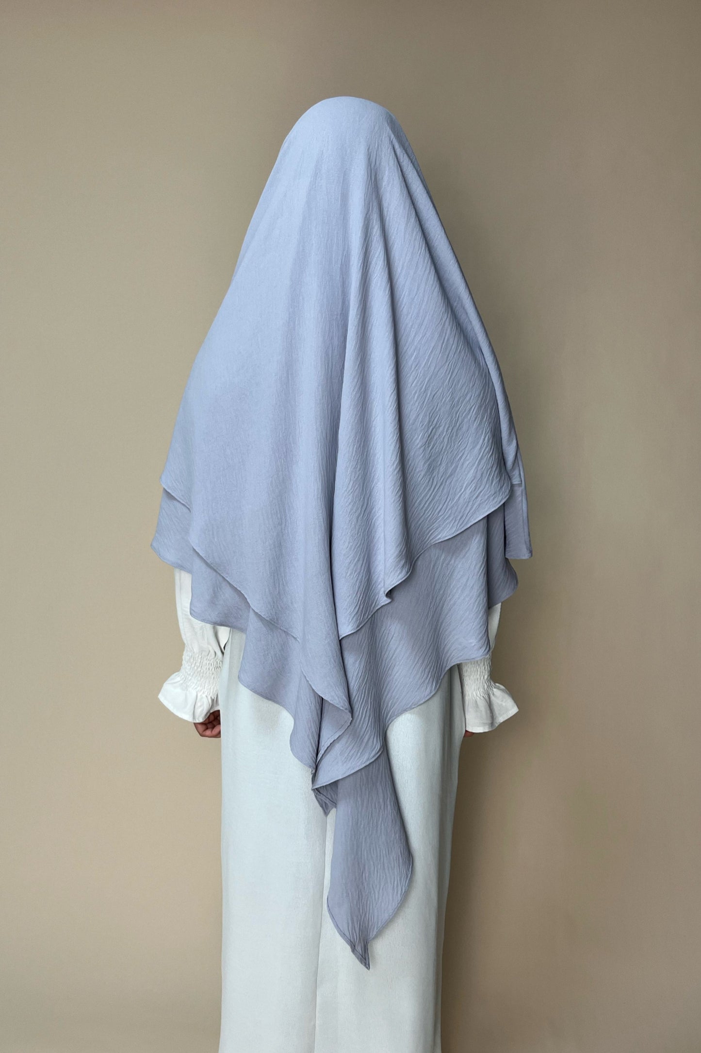 Khimar zweilagig flieder