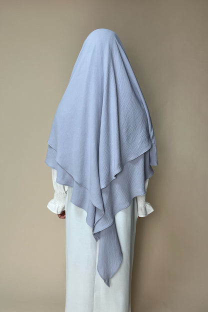 Khimar zweilagig flieder