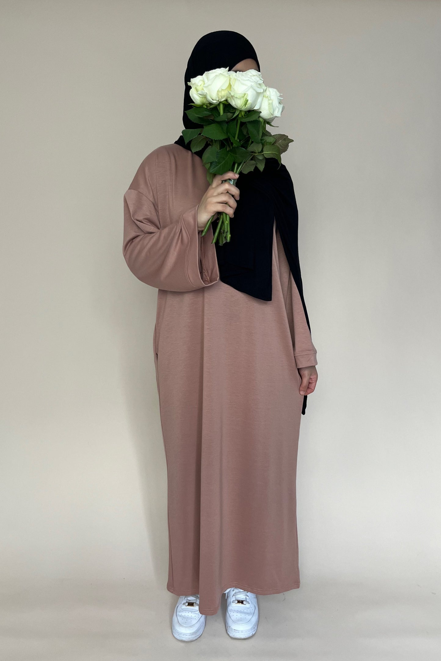 Jamila Abaya altrosa